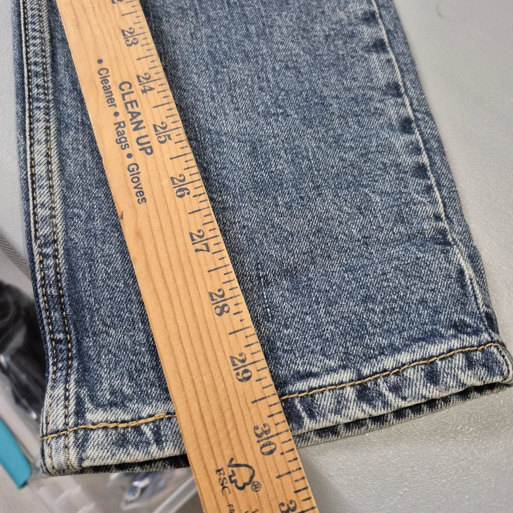 Levi's 514 Jeans Mens 29x30 Slim Straight Flex Distressed‎ Performance Denim New